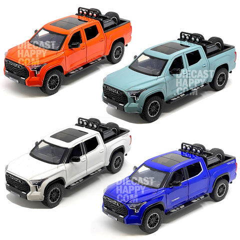 2023 Toyota Tundra TRD Off-Road 4×4 1:24 Scale Diecast Model (Set of 4)