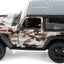 2018 Jeep Wrangler Rubicon 1:34 Scale Diecast Model Camo Brown by Kinsmart
