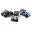 Jeep Wrangler Rubicon 4x4 1:32 Scale Camo Off-Road by Kinsmart (SET OF 3) green brown blue Camouflage