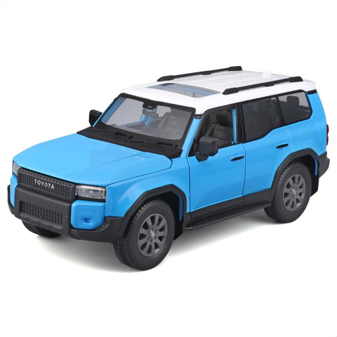 2025 Toyota Land Cruiser 1:24 Scale Diecast Model Cavalry Blue by Maisto
