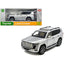 2023 Toyota Land Cruiser 1:24 Scale Diecast Model Silver by Mijo Exclusives