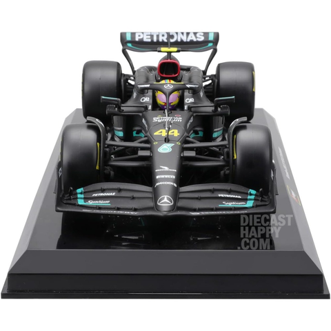 2023 Mercedes AMG W14 Lewis Hamilton #44 1:24 Scale Diecast Model by Bburago