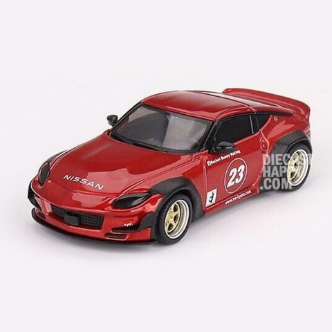 2024 Nissan Z Pandem 1:64 Scale Diecast Model Red by Mini GT