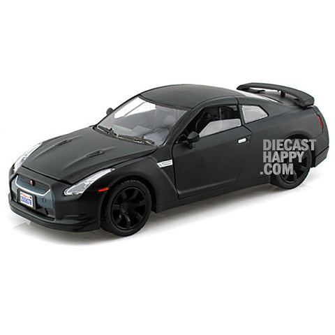 2008 Nissan GT-R R35 1:24 Scale Diecast Model Black by Motor Max