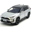 2023 Toyota RAV4 Hybrid XSE 1:24 Scale Diecast Model Silver w/ Black Top