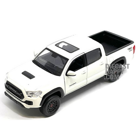 2023 Toyota Tacoma 1:27 Scale Diecast Model White by Maisto