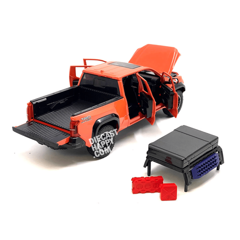 2024 Toyota Tacoma TRD Pro Off-Road 1:24 Scale Diecast Model Orange