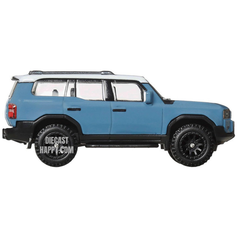 2024 Toyota Land Cruiser 1:64 Scale Diecast Model Cavalry Blue