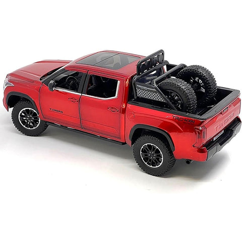 2023 Toyota Tundra TRD Off-Road 4×4 1:24 Scale Diecast Model Red