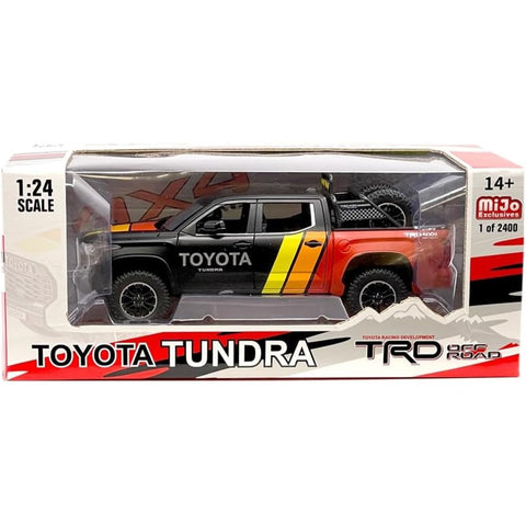 2023 Toyota Tundra TRD Off-Road 4×4 1:24 Scale Diecast Model Black
