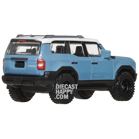 2024 Toyota Land Cruiser 1:64 Scale Diecast Model Cavalry Blue