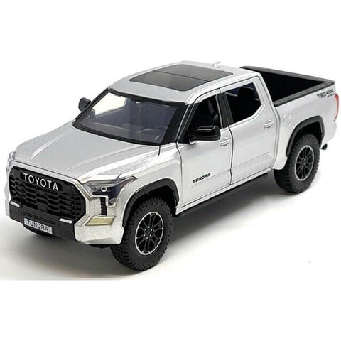 2023 Toyota Tundra TRD Off-Road 4×4 1:24 Scale Diecast Model Silver