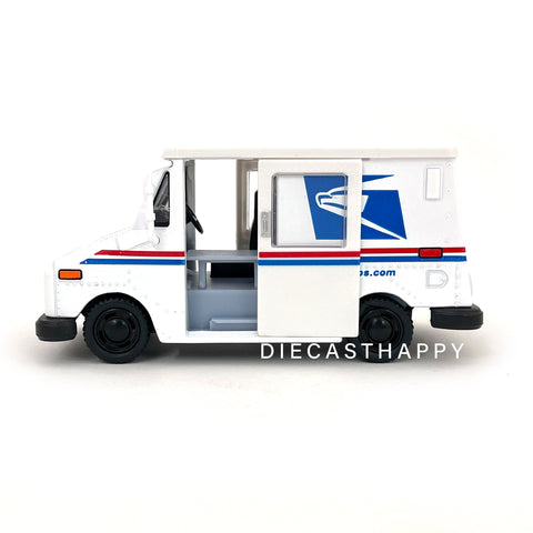 USPS Mail Delivery Truck 1:36 Scale Diecast Model White by Kinsmart