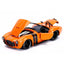 Bigtime Muscle 1965 Shelby Cobra 427 S/C 1:24 Scale Diecast Model Orange by Jada