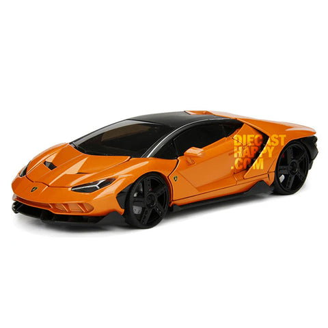 2017 Lamborghini Centenario 1:24 Scale Diecast Model Orange by Jada 99363