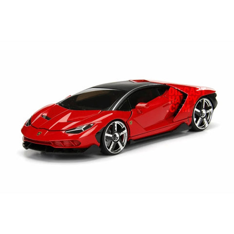 2017 Lamborghini Centenario 1:24 Scale Diecast Model Red by Jada 99360