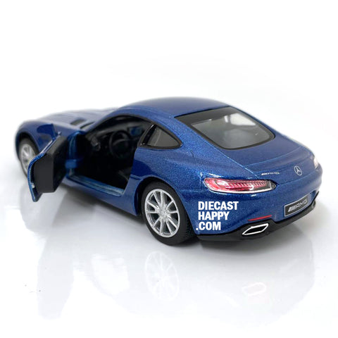 2015 Mercedes-AMG GT Coupe 1:36 Scale in Blue by Kinsmart