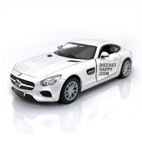 2015 Mercedes-AMG GT Coupe 1:36 Scale in White by Kinsmart