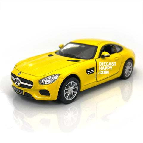 2015 Mercedes-AMG GT Coupe 1:36 Scale in Red/White/Yellow/Blue by Kinsmart