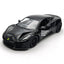 2023 Lotus Emira 1:34 Scale Diecast Model in Black by Kinsmart