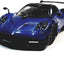 2016 Pagani Huayra BC 1:38 Scale Diecast Model Blue
