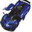 2016 Pagani Huayra BC 1:38 Scale Diecast Model Blue