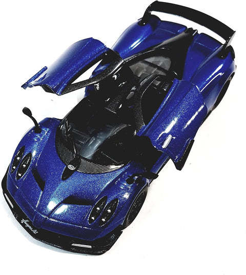 2016 Pagani Huayra BC 1:38 Scale Diecast Model Blue