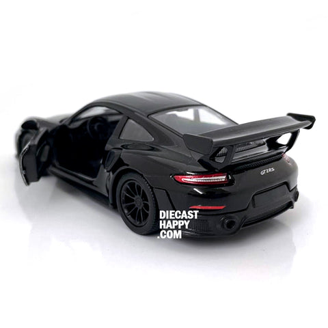 2010 Porsche 911 GT2 RS 1:36 Scale Diecast Model Black by Kinsmart