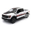 2022 Ford F-150 Raptor w/ Livery 1:46 Scale Diecast Model White by Kinsmart