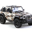 Jeep Wrangler Rubicon 4x4 1:32 Scale Camo Off-Road by Kinsmart (SET OF 3) green brown blue Camouflage