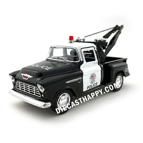 1955 Chevy Stepside Pickup Tow Truck 1:32 Scale by Kinsmart