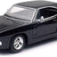 1969 Dodge Charger R/T 1:25 Scale Diecast Model Black by New Ray 71893B