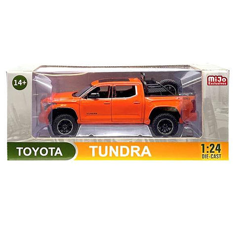 2023 Toyota Tundra TRD Off-Road 4×4 1:24 Scale Diecast Model Solar Octane