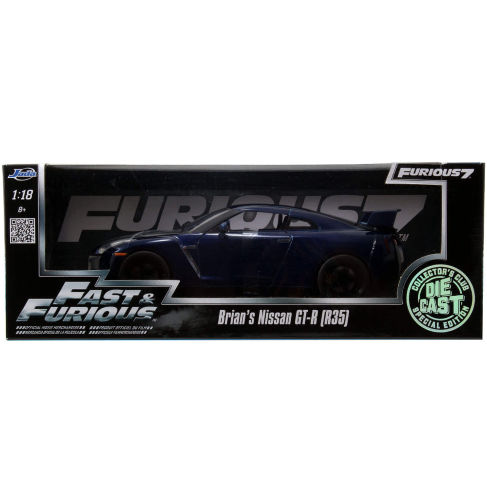 Fast & Furious Brian's 2009 Nissan GT-R R35 1:18 Scale Diecast