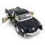 1957 Chevrolet Corvette 1:34 Scale Diecast Model Black by Kinsmart
