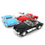1957 Chevrolet Corvette 1:34 Scale Diecast Model White/Black/Blue/Red by Kinsmart (SET OF 4)