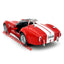 1965 Shelby Cobra 427 1:32 Scale Diecast Model in Red by Kinsmart