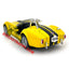 1965 Shelby Cobra 427 1:32 Scale Diecast Model Blue/Red/White/Yellow by Kinsmart (SET OF 4)