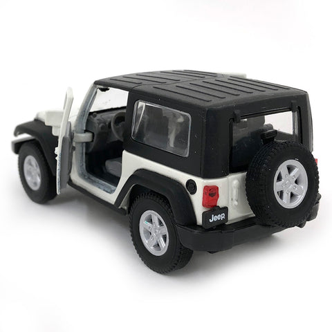 2007 Jeep Wrangler Rubicon 4.5 inch 1:36 Scale Diecast Model by Welly