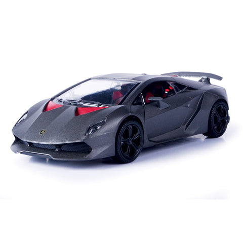 2011 Lamborghini Sesto Elemento 1:24 Scale Diecast Model Gunmetal / Metallic Pearl Black by Motor Max