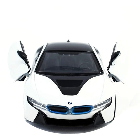 2018 BMW i8 1:24 Scale Diecast Model White by Motor Max 79359 BEEMER