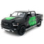 2019 Dodge Ram 1500 Livery Edition Pick Up Truck 1:46 Scale Diecast Model Black by Kinsmart