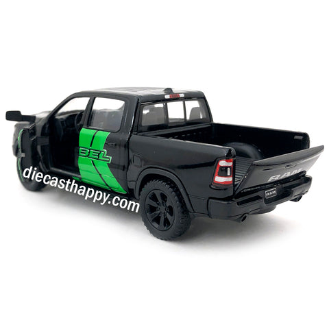 2019 Dodge Ram 1500 Livery Edition Pick Up Truck 1:46 Scale Diecast Model by Kinsmart (SET OF 4)