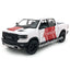 2019 Dodge Ram 1500 Livery Edition Pick Up Truck 1:46 Scale Diecast Model by Kinsmart (SET OF 4)