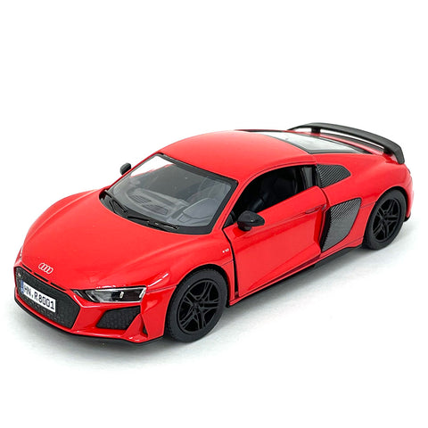 2021 Audi R8 1:36 Scale Diecast Model Red by Kinsmart diecasthappy.com