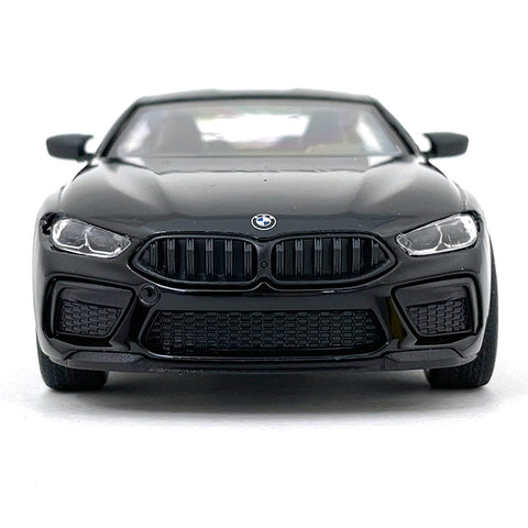 2021 BMW M8 Competition Coupe 1:38 Scale Diecast Model Black by Kinsmart