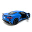 2021 Chevy Corvette C8 1:36 Scale Diecast Model Yellow/Black/Blue/Red by Kinsmart (SET OF 4)