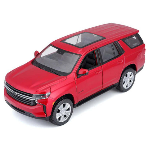 Special Edition 2021 Chevy Tahoe 1:26 Scale Diecast Model Red by Maisto 31533-RD