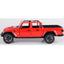 2021 Jeep Gladiator Rubicon Open Top 1:27 Scale Diecast Model Red by Motor Max 79370