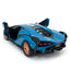 2022 Lamborghini Sián FKP 37 1:40 Scale Diecast Model Blue by Kinsmart